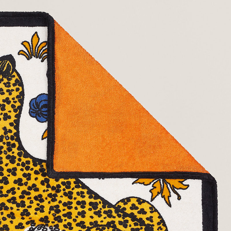 Toalha de praia Léopards | Hermès Brasil